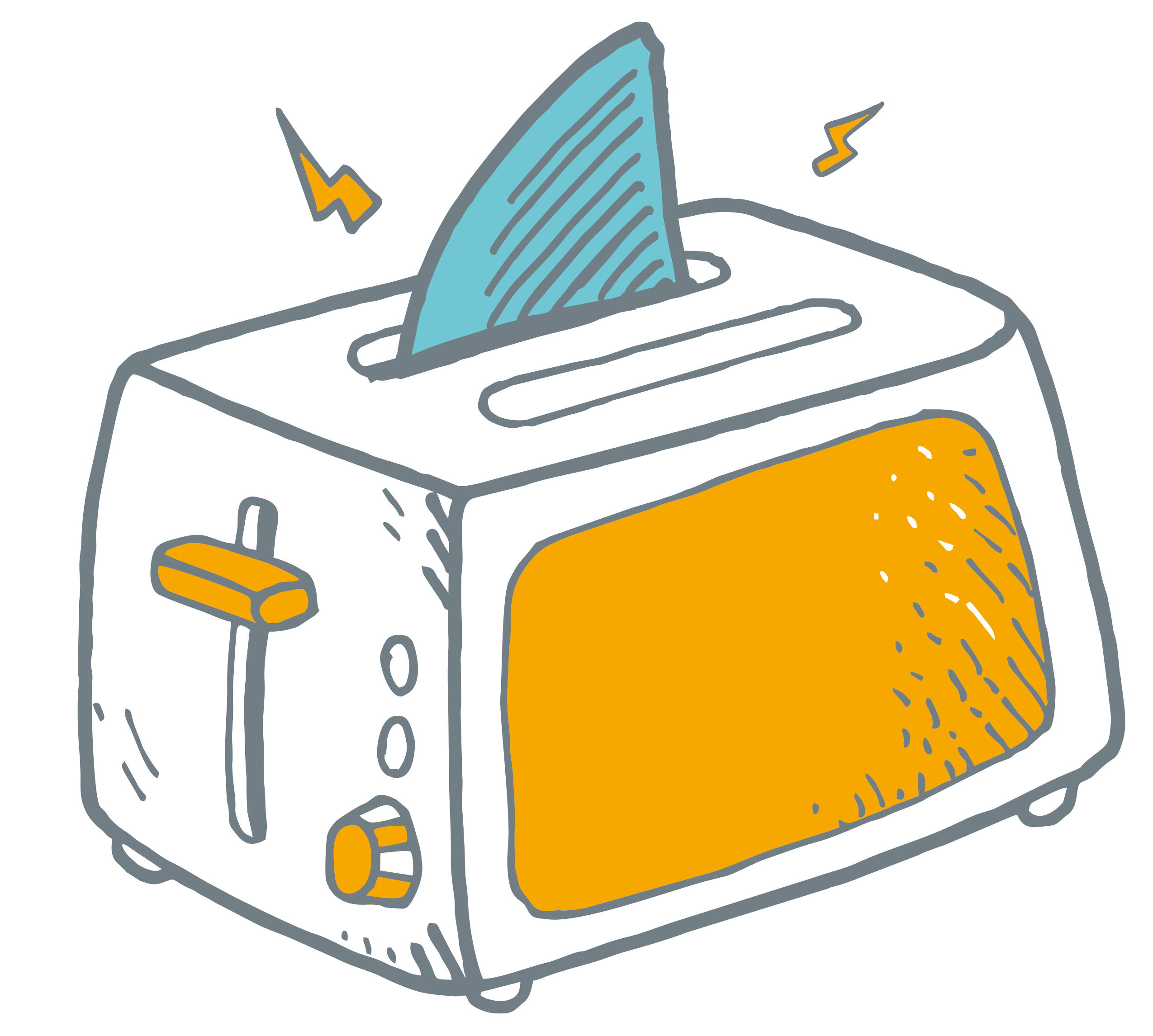 Toaster Shark Icon